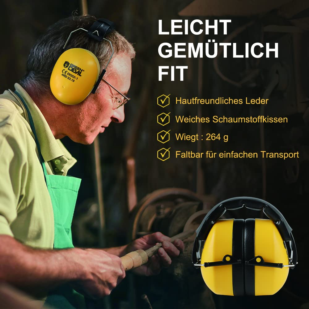 BEAR db EARページ no.1 Decibel Defense - The #1 Safety Earmuffs - XL
